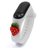 Kids LED Sticker Watch - White, Kids, Girls Watches, Chase Value, Chase Value