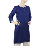 Women's Plain Kurti - Royal Blue, Women, Ready Kurtis, Chase Value, Chase Value
