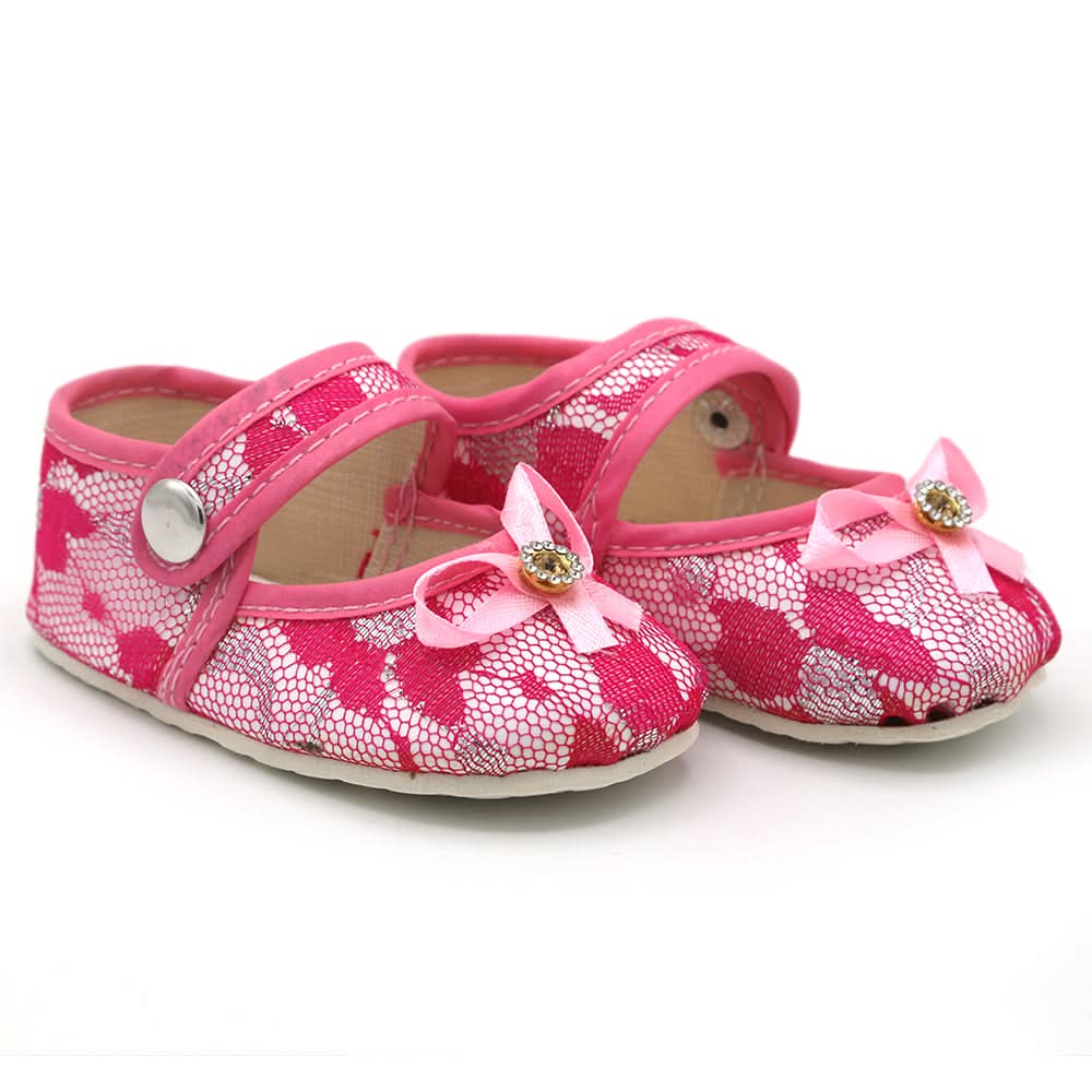 Newborns Girls Pumpy Net - Pink, Kids, Newborn Caps, Shoes & Socks, Chase Value, Chase Value