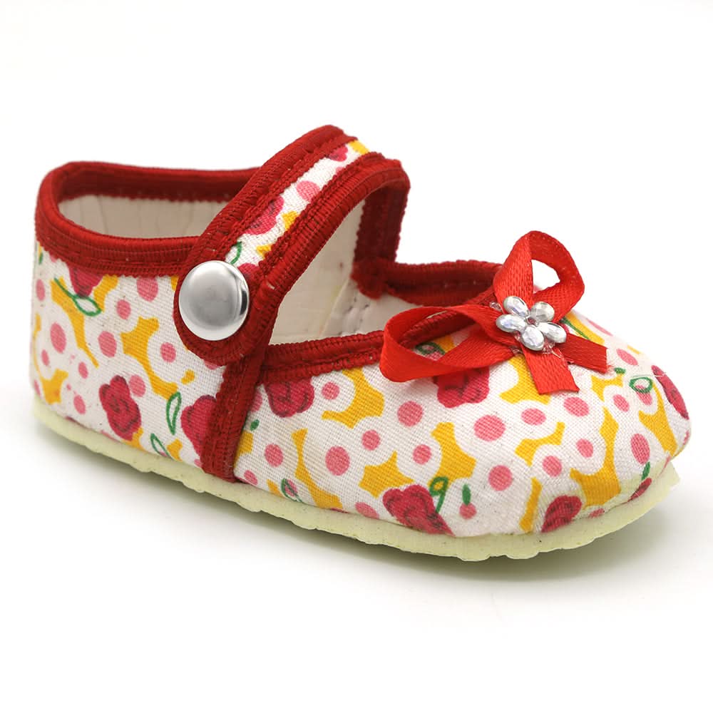 Newborns Girls Pumpy Net - Red, Kids, Newborn Caps, Shoes & Socks, Chase Value, Chase Value