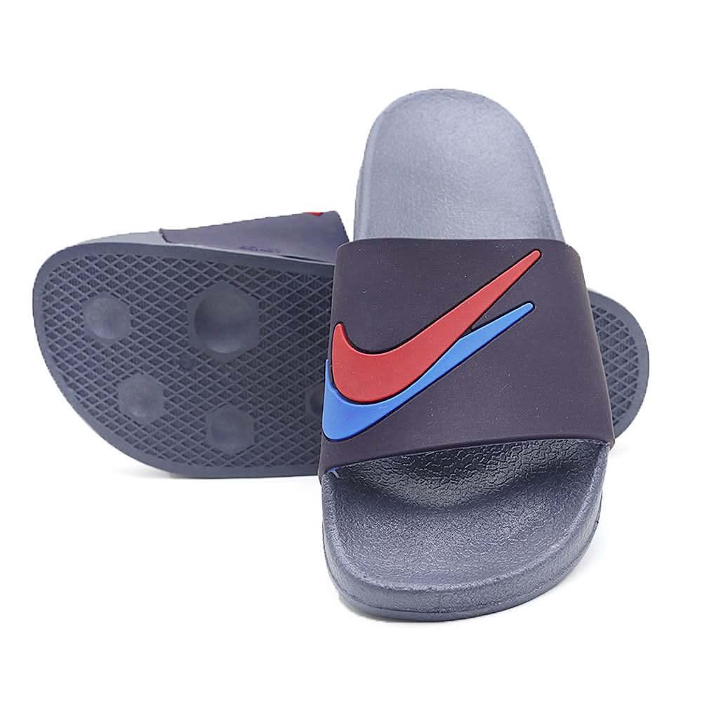 Men's Slider Slipper - Blue, Men, Slippers, Chase Value, Chase Value