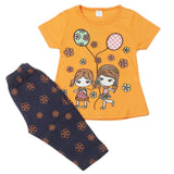 Girls Pajama Suit - Orange, Kids, Girls Sets And Suits, Chase Value, Chase Value