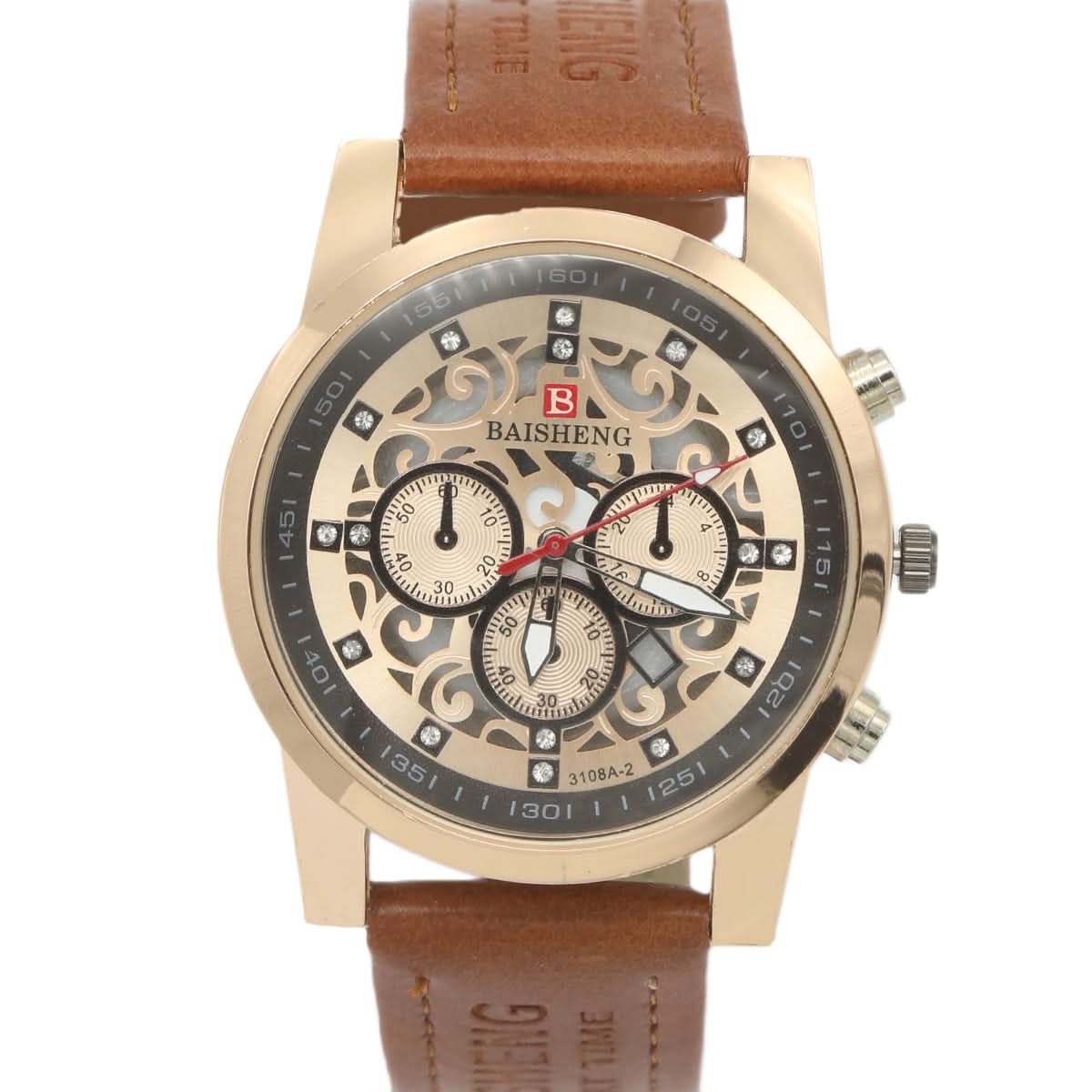Men's Bashing Watch - Brown, Men, Watches, Chase Value, Chase Value