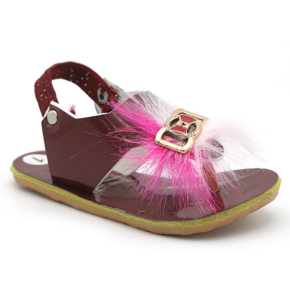 Newborn Baby Sandal Mix - Maroon, Kids, Newborn Caps, Shoes & Socks, Chase Value, Chase Value