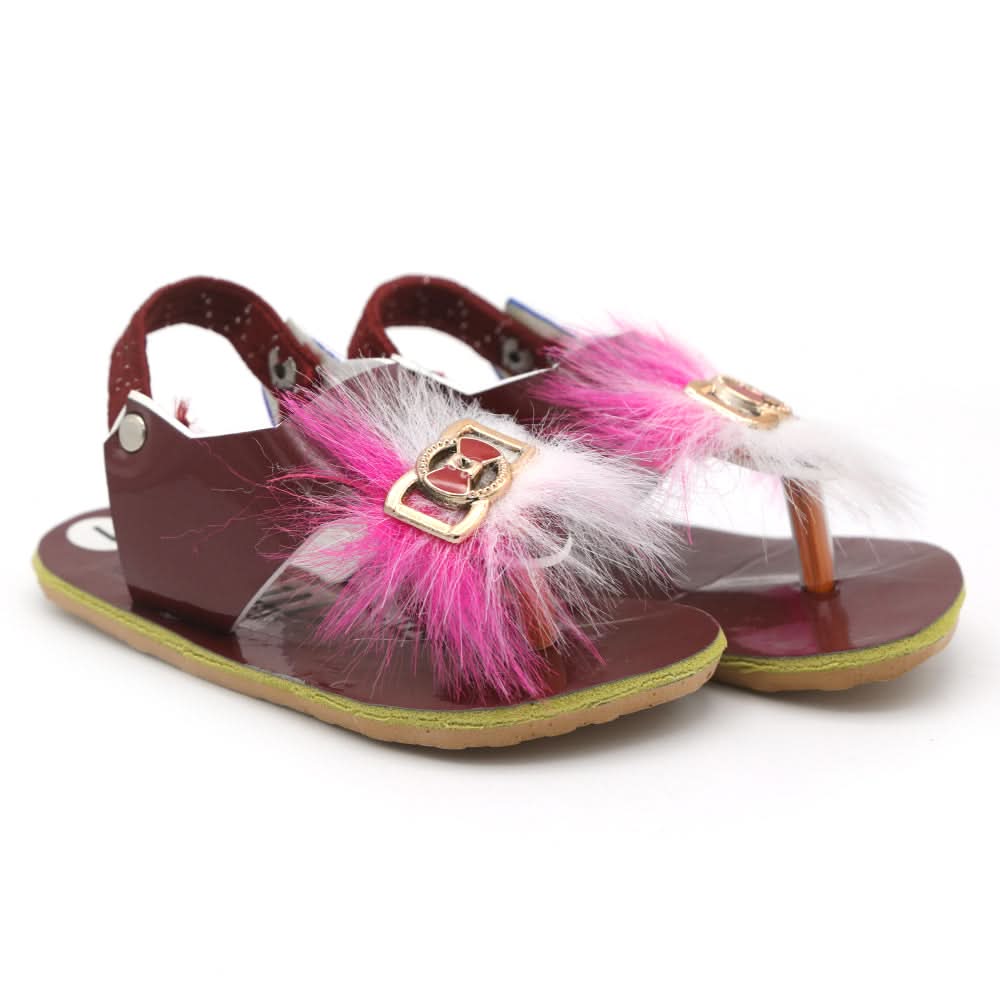 Newborn Baby Sandal Mix - Maroon, Kids, Newborn Caps, Shoes & Socks, Chase Value, Chase Value
