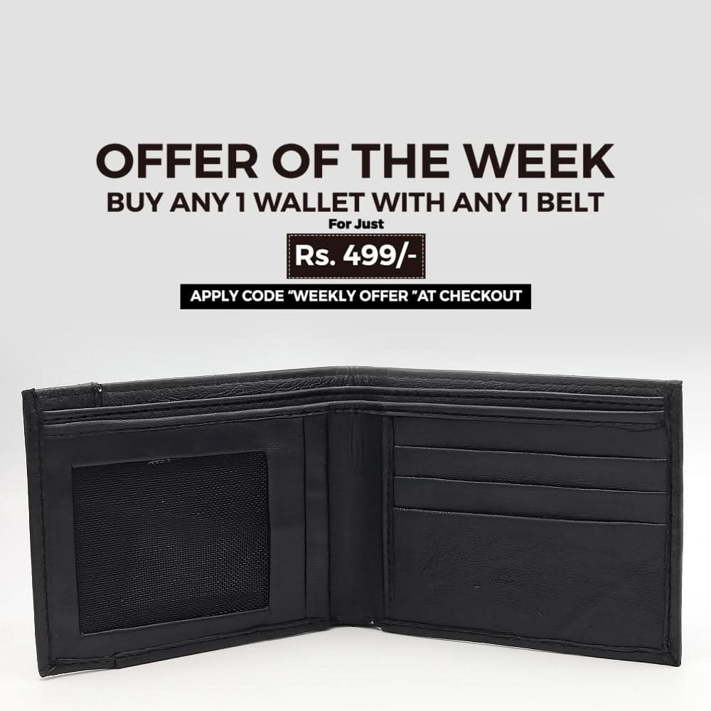 Men's Wallet 114-4 - Black, Men, Wallets, Chase Value, Chase Value
