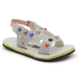 Newborn Baby Sandal Mix - Silver, Kids, Newborn Caps, Shoes & Socks, Chase Value, Chase Value