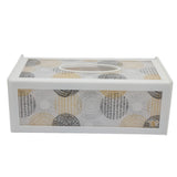 Prism Tissue Box Cover PR-06 (Milky), Home & Lifestyle, Storage Boxes, Chase Value, Chase Value