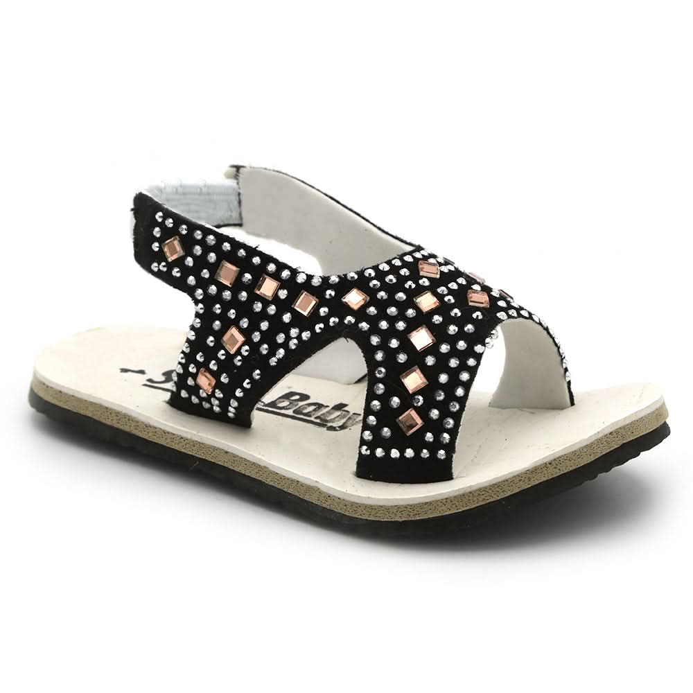 Newborn Baby Sandal Mix - Black, Kids, Newborn Caps, Shoes & Socks, Chase Value, Chase Value
