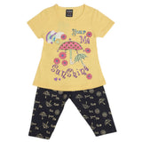 Girls Pajama Suit - Yellow, Kids, Girls Sets And Suits, Chase Value, Chase Value