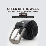 Men's Belt 843 - Black, Men, Belt, Chase Value, Chase Value