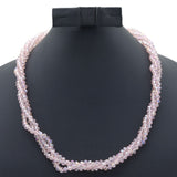 Girls Crystal Mala - Pink, Kids, Necklace And Chains, Chase Value, Chase Value