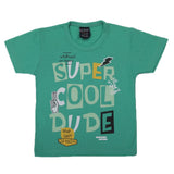 Boys Half Sleeves T-Shirt - Light Green, Boys T-Shirts, Chase Value, Chase Value