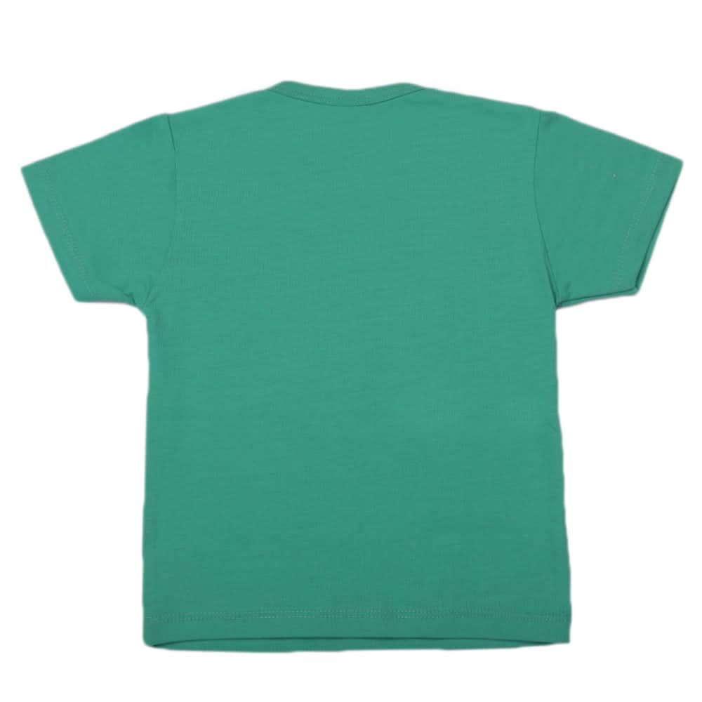 Boys Half Sleeves T-Shirt - Light Green, Boys T-Shirts, Chase Value, Chase Value