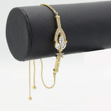 Women's American Diamond Bracelet - Golden, Women, Bangles & Bracelets, Chase Value, Chase Value