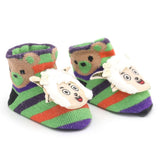 Newborn Booties Cards - Green, Kids, NB Shoes And Socks, Chase Value, Chase Value