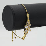 Women's American Diamond Bracelet - Golden, Women, Bangles & Bracelets, Chase Value, Chase Value