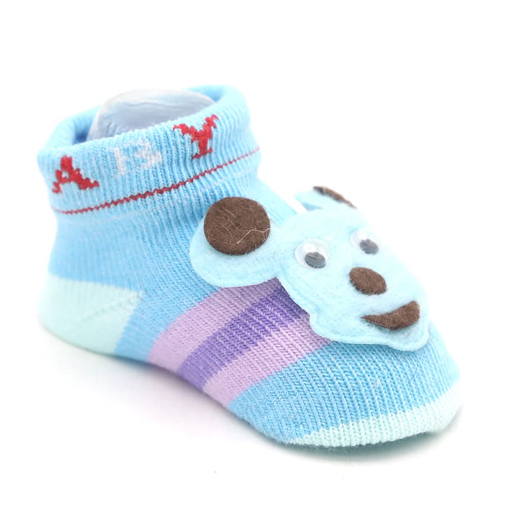 Newborn Booties Cards - Blue, Kids, NB Shoes And Socks, Chase Value, Chase Value