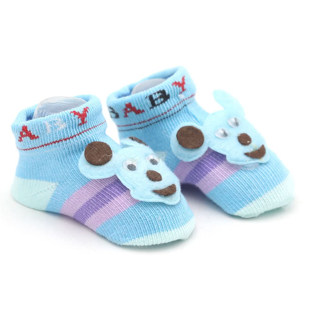 Newborn Booties Cards - Blue, Kids, NB Shoes And Socks, Chase Value, Chase Value