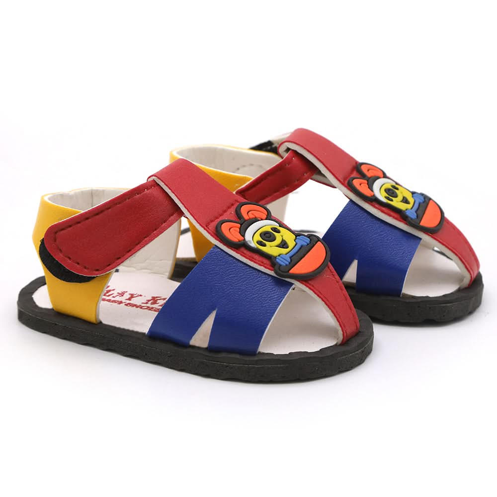 Newborn Baba sandal - Red, Kids, Newborn Caps, Shoes & Socks, Chase Value, Chase Value