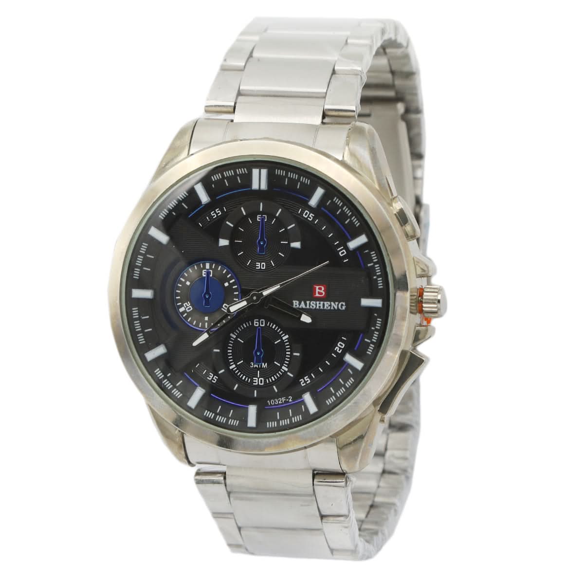 Men's Bashing Watch - Silver, Men, Watches, Chase Value, Chase Value