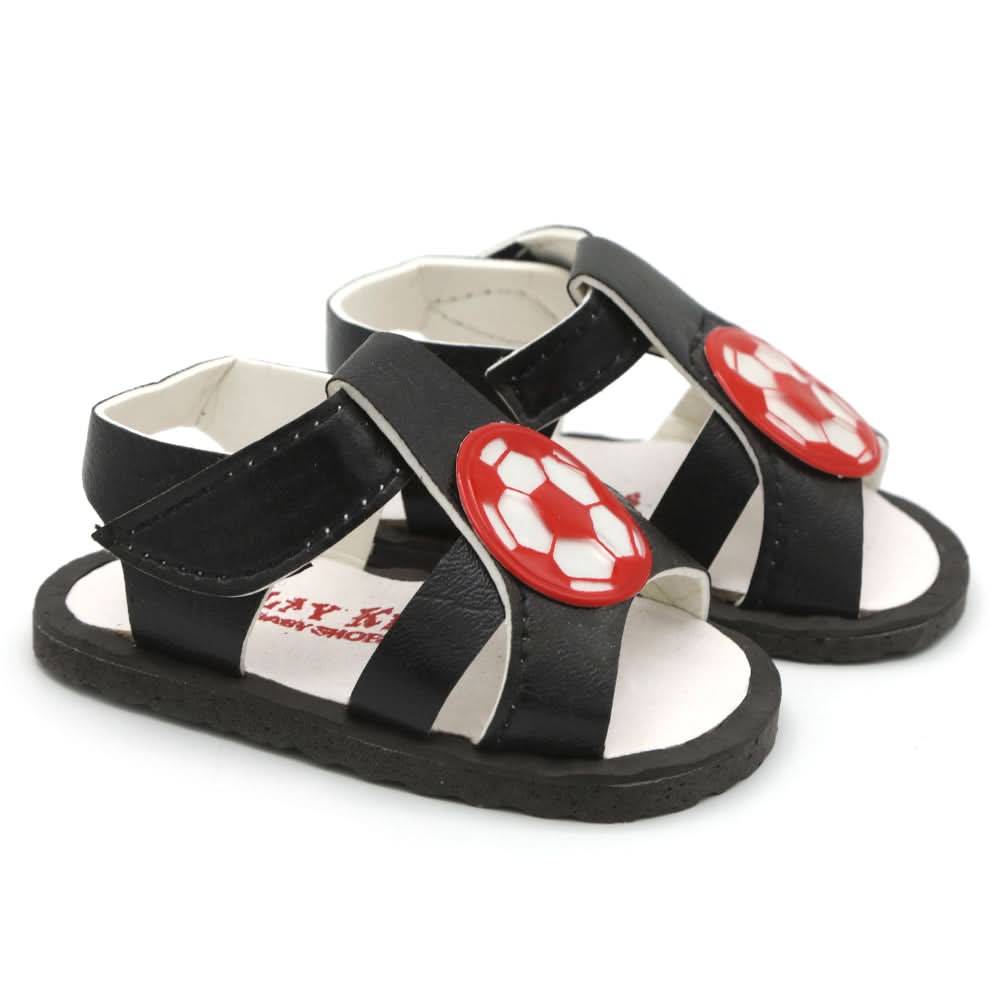 Newborn Baba sandal - Black, Kids, Newborn Caps, Shoes & Socks, Chase Value, Chase Value