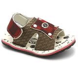 Newborn Baba sandal - Maroon, Kids, Newborn Caps, Shoes & Socks, Chase Value, Chase Value