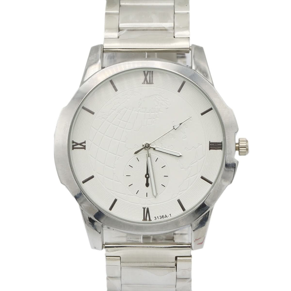 Men's Bashing Watch  - Silver, Men, Watches, Chase Value, Chase Value