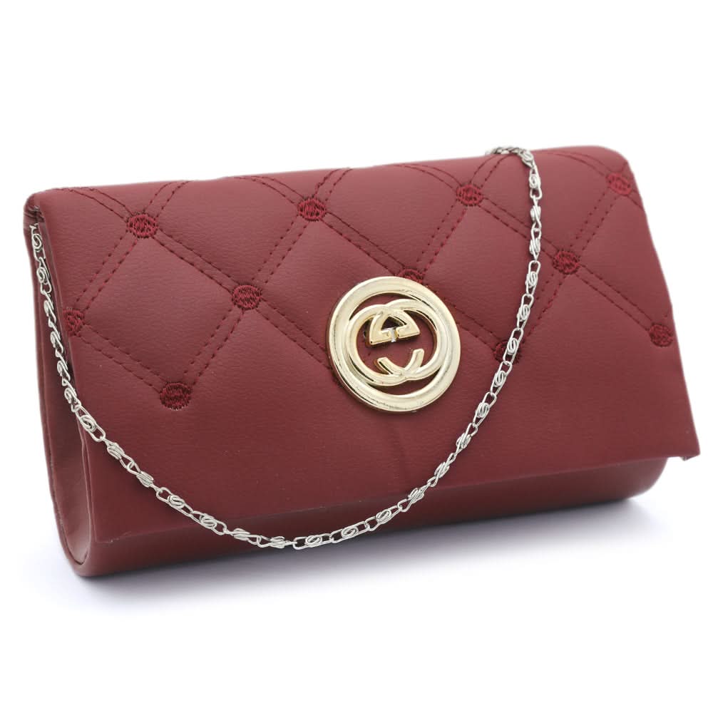 Women's Clutch - Maroon, Women, Clutches, Chase Value, Chase Value