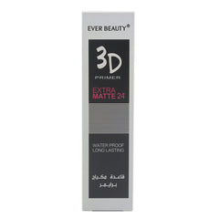 Ever Beauty 3D Primer Extra Matte 30ml - White, Beauty & Personal Care, Foundation, Chase Value, Chase Value