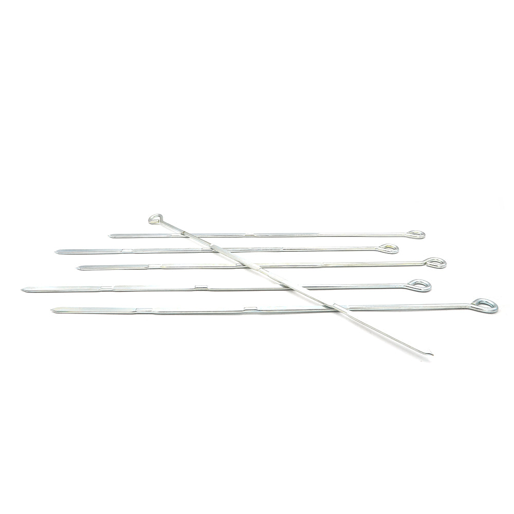 B.B.Q Skewers Heavy 06 PCS - Silver, Home & Lifestyle, Bbq And Grilling, Chase Value, Chase Value