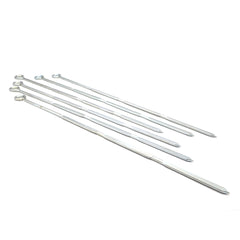 B.B.Q Skewers Heavy 06 PCS - Silver, Home & Lifestyle, Bbq And Grilling, Chase Value, Chase Value