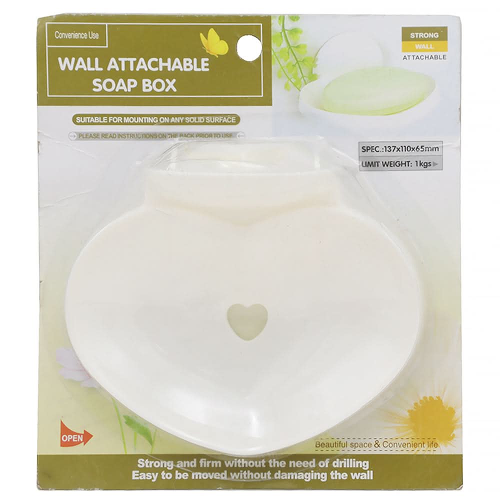 Soap Dish Vacume Heart, Home & Lifestyle, Accessories, Chase Value, Chase Value