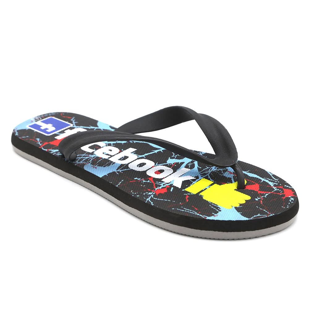 Men's Slipper - Black, Men, Slippers, Chase Value, Chase Value