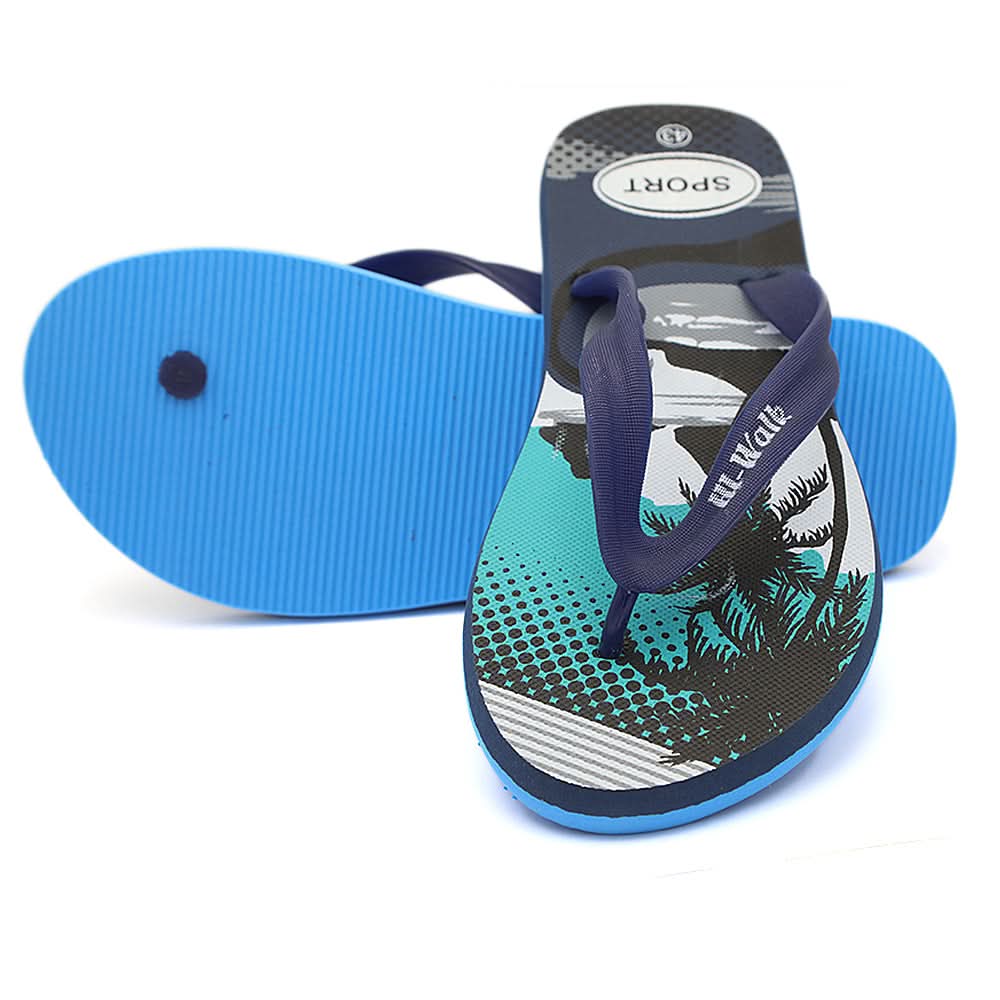Men's Slipper - Navy Blue, Men, Slippers, Chase Value, Chase Value