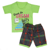 Boys Half Sleeves Short Suit - Green, Kids, Boys Sets And Suits, Chase Value, Chase Value