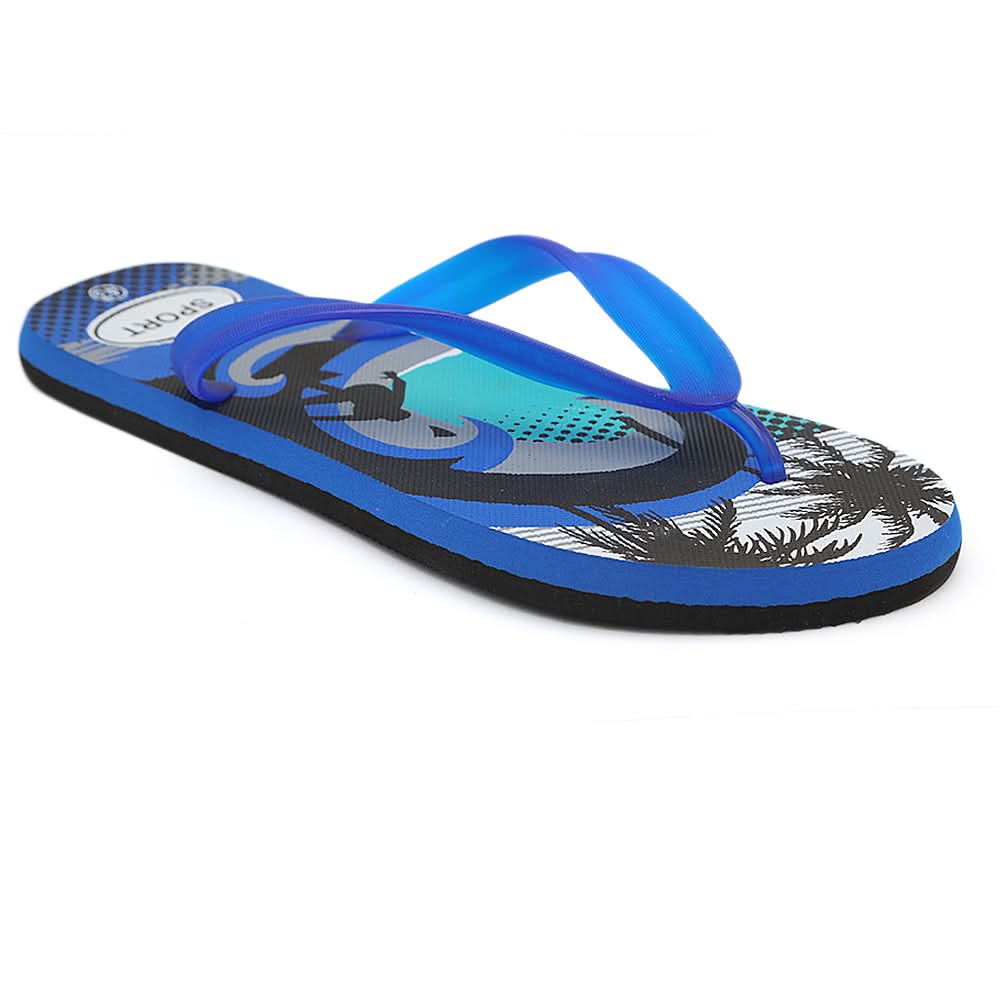 Men's Slipper - Blue, Men, Slippers, Chase Value, Chase Value