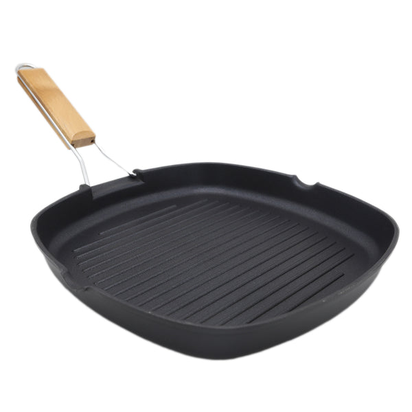 Die Cast Grill Pan Non Stick 28C - Black, Home & Lifestyle, Cookware And Pans, Chase Value, Chase Value