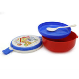 Joy Lunch Box - White & Red, Kids, Tiffin Boxes And Bottles, Chase Value, Chase Value