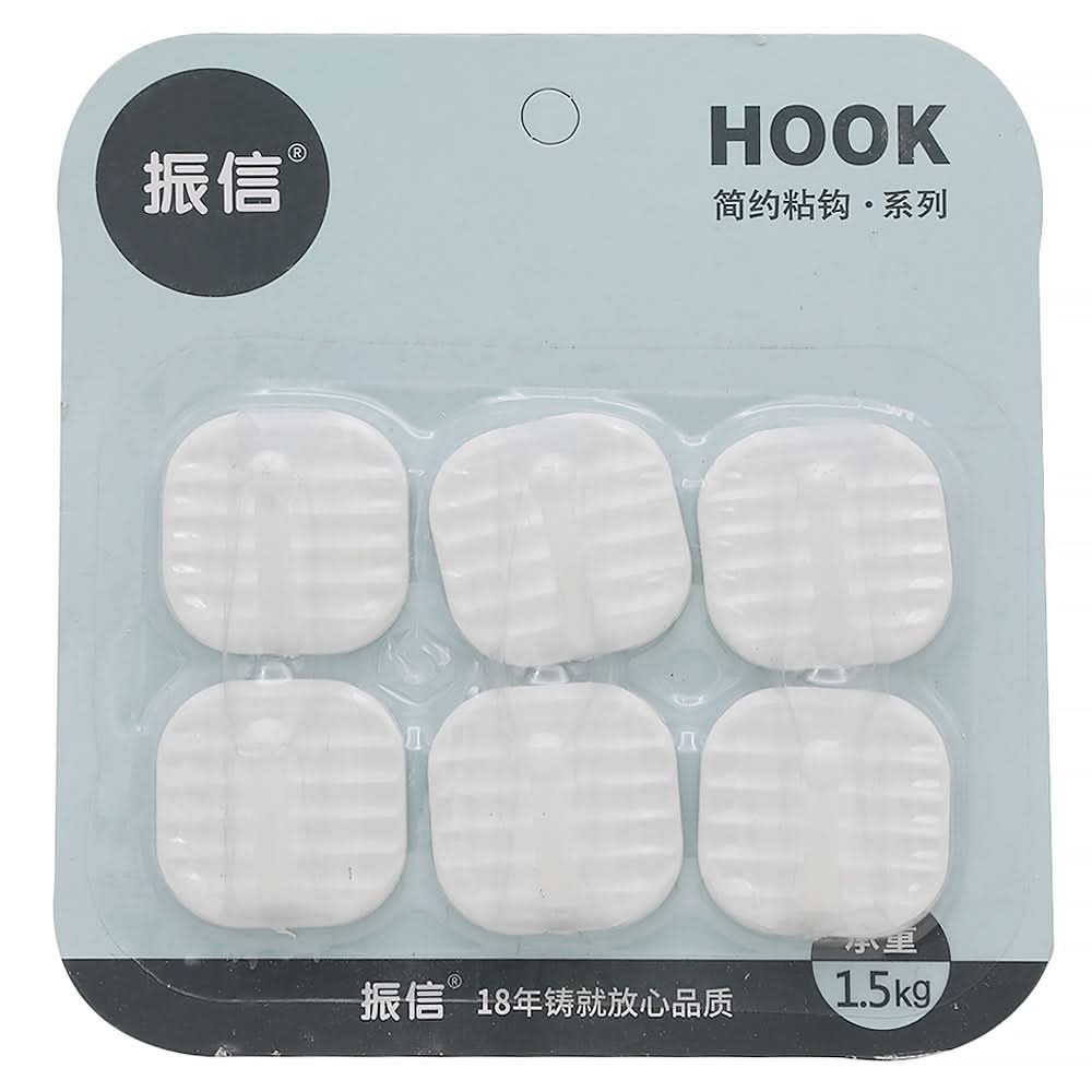 Sticker Hook 6 Pcs, Home & Lifestyle, Accessories, Chase Value, Chase Value