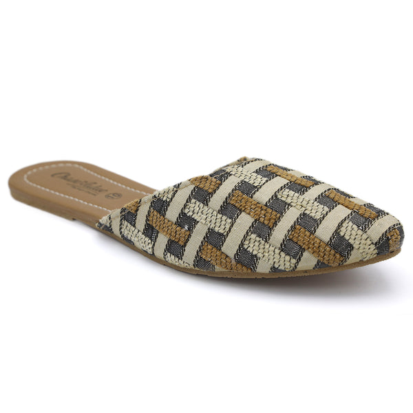 Women's Backless Slipper - Fawn, Women, Slippers, Chase Value, Chase Value