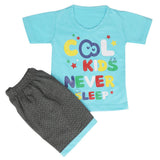 Boys Half Sleeves Short Suit - Blue, Kids, Boys Sets And Suits, Chase Value, Chase Value