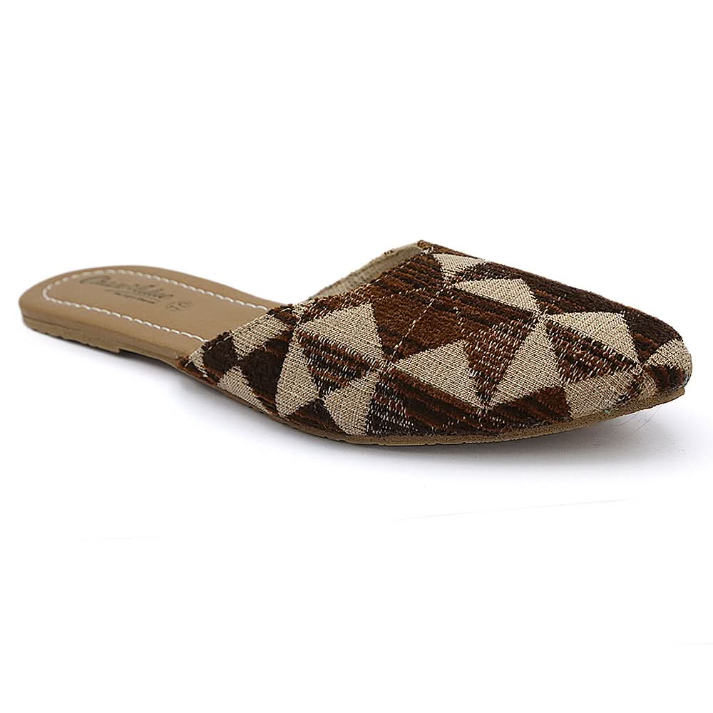 Women's Backless Slipper - Fawn, Women, Slippers, Chase Value, Chase Value