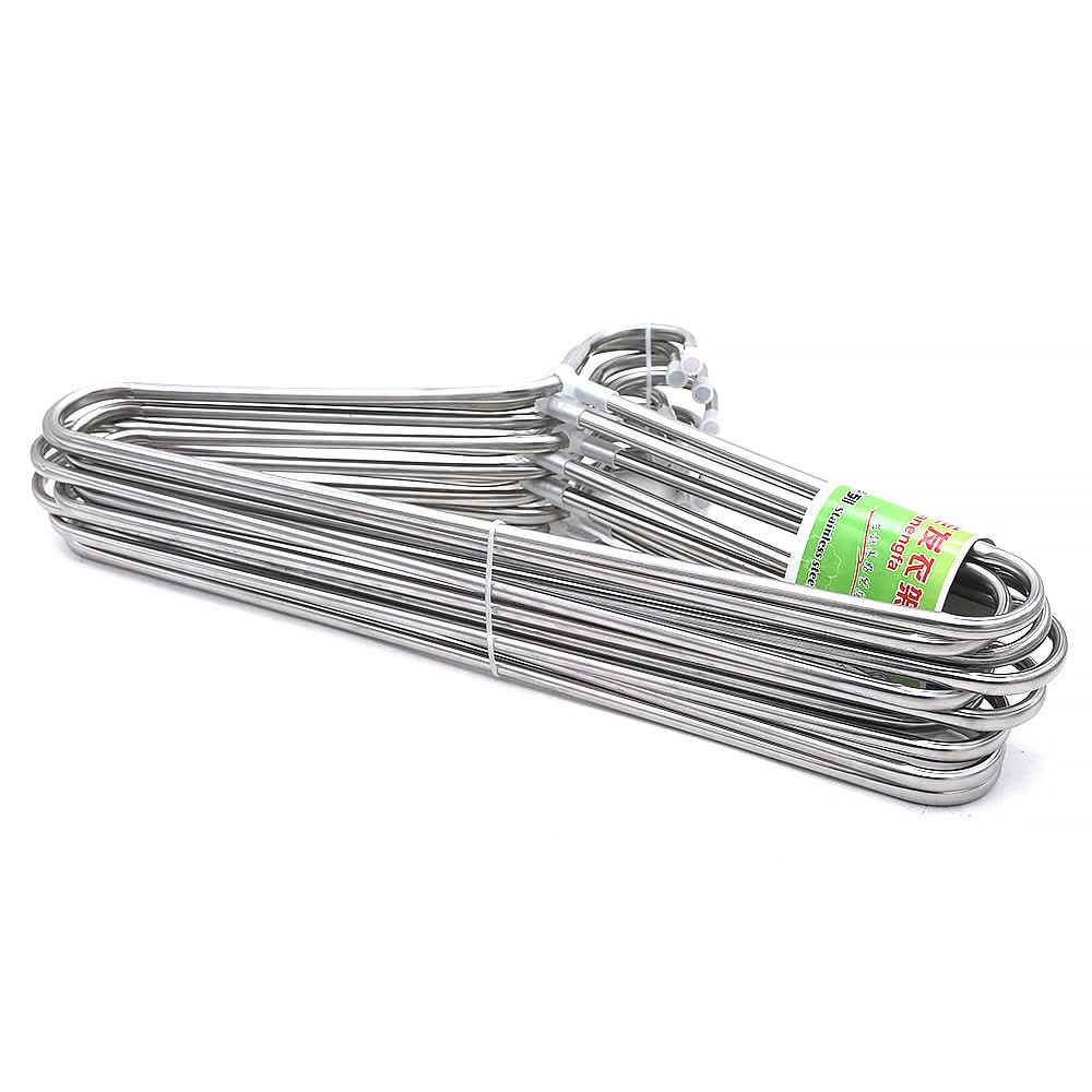 Hanger Steel Big 10Pc, Home & Lifestyle, Accessories, Chase Value, Chase Value