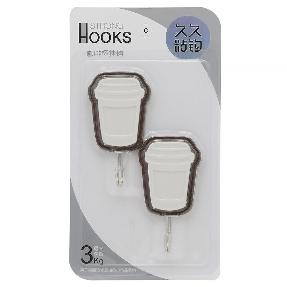 Sticker Hook 2 Pcs, Home & Lifestyle, Accessories, Chase Value, Chase Value