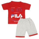 Boys Half Sleeves Short Suit - Red, Kids, Boys Sets And Suits, Chase Value, Chase Value