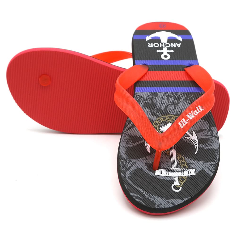Men's Slipper - Red, Men, Slippers, Chase Value, Chase Value