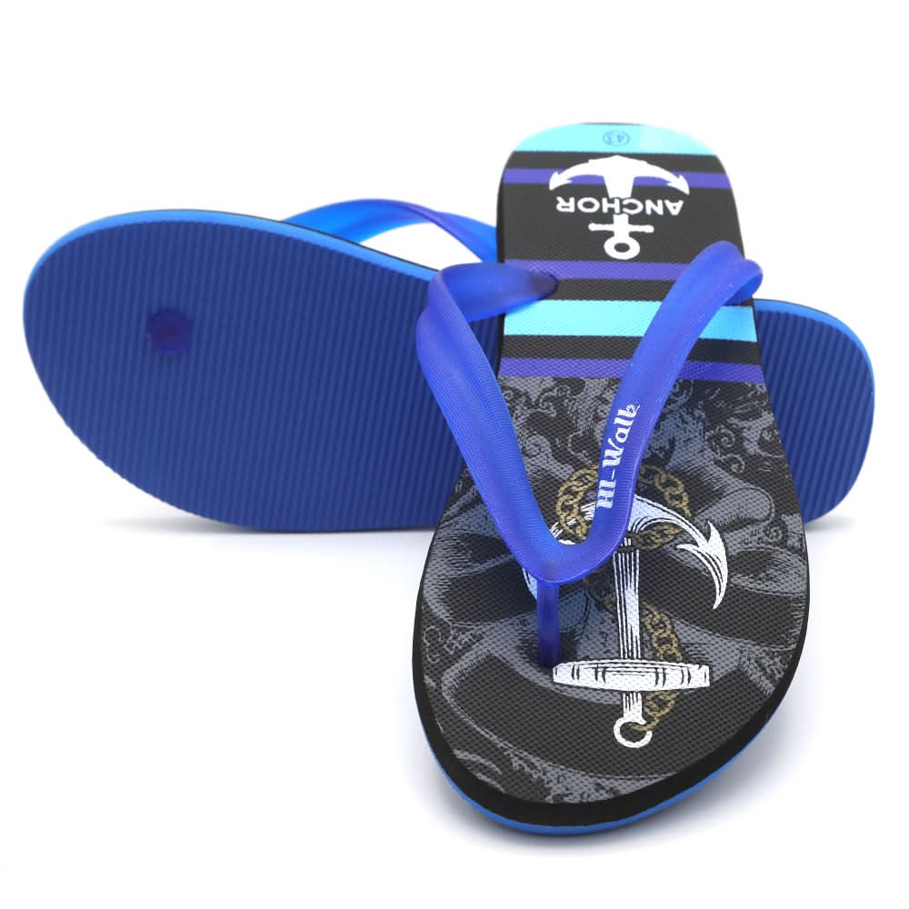 Men's Slipper - Blue, Men, Slippers, Chase Value, Chase Value