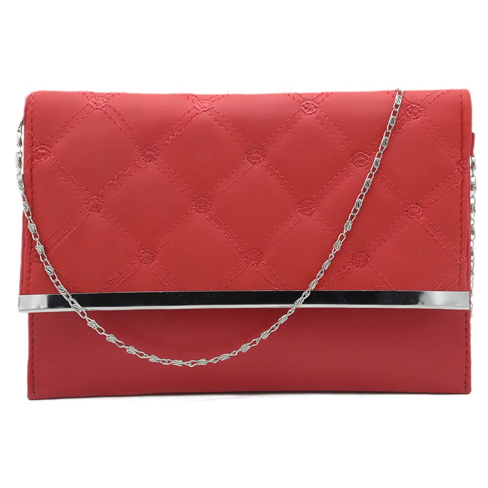 Women's Clutch - Red, Women, Clutches, Chase Value, Chase Value