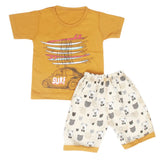Boys Half Sleeves Short Suit - Brown, Kids, Boys Sets And Suits, Chase Value, Chase Value